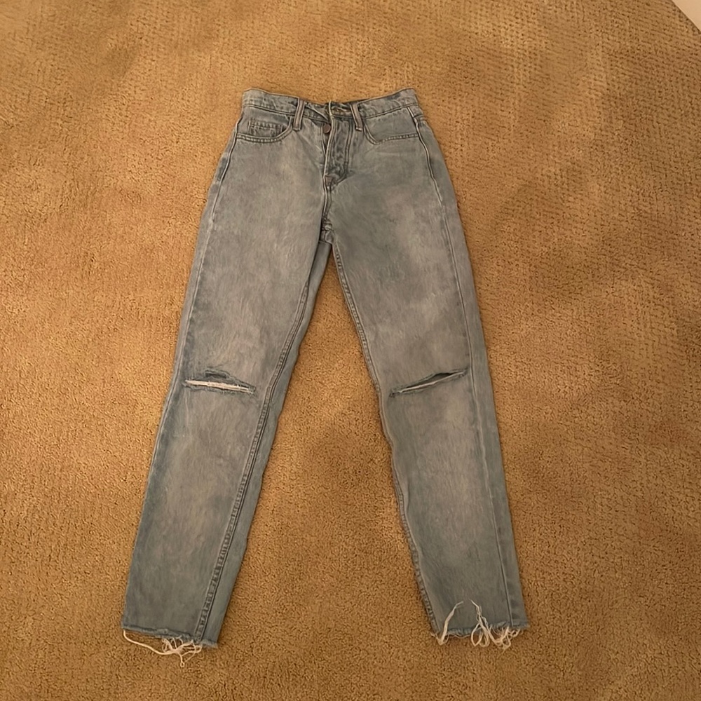 blue princess polly ripped jeans